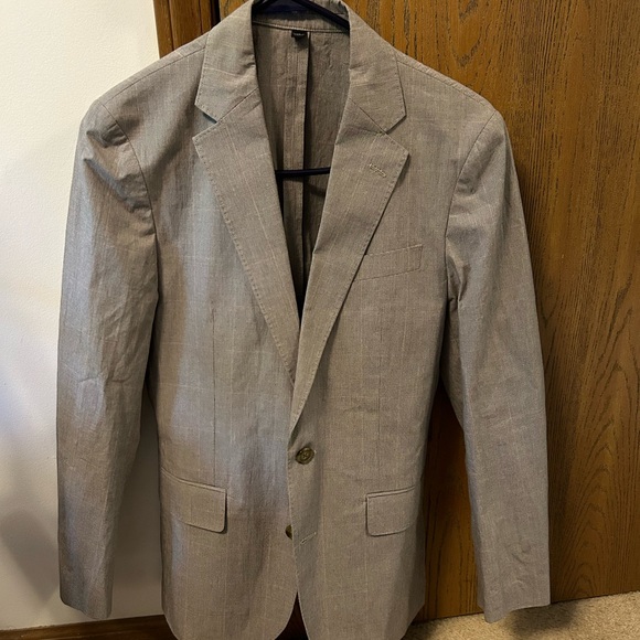 J Crew cotton suit jacket (34 short)